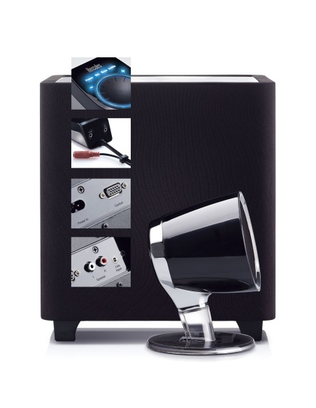 Hercules XPS 101 set di altoparlanti 101 W PC 2.1 canali 1-via 20,5 W