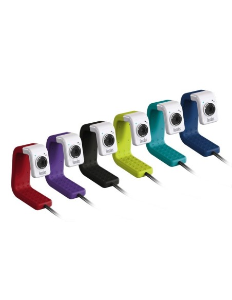 Hercules HD Twist webcam 1 MP 1280 x 720 Pixel USB 2.0 Nero, Bianco