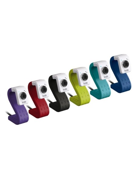 Hercules HD Twist webcam 1 MP 1280 x 720 Pixel USB 2.0 Nero, Bianco
