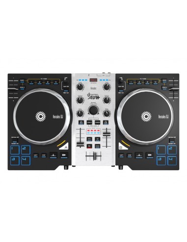 Hercules 4780774 controller per DJ Nero, Argento