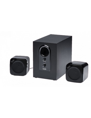 Hercules 2.1 Cube set di altoparlanti 20 W PC Nero 2.1 canali