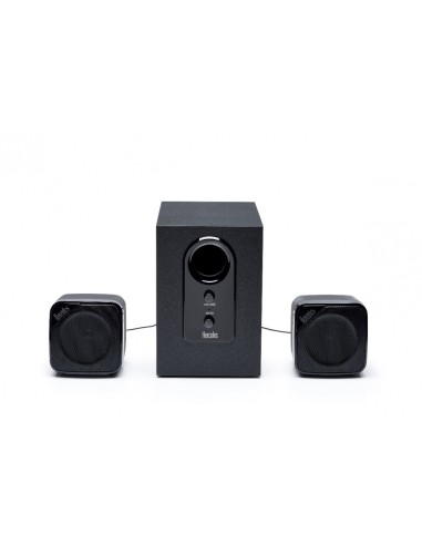 Hercules 2.1 Cube set di altoparlanti 20 W PC Nero 2.1 canali