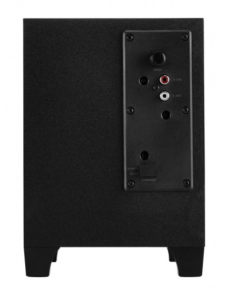 Hercules 2.1 Slim set di altoparlanti 30 W Universale Nero 2.1 canali 14 W