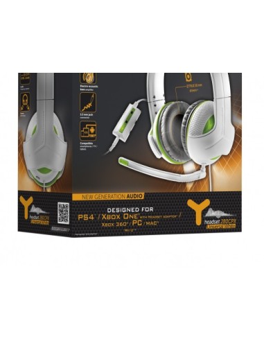 Thrustmaster Y-280CPX Auricolare Cablato A Padiglione Gaming Bianco