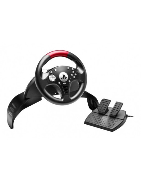 Thrustmaster T60 Nero, Rosso, Argento Sterzo + Pedali Playstation 3