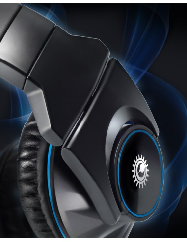 Hercules HDP DJ-Pro M1001 Cuffie Cablato A Padiglione MUSICA Nero, Blu