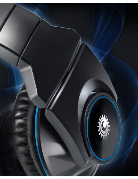 Hercules HDP DJ-Pro M1001 Cuffie Cablato A Padiglione MUSICA Nero, Blu