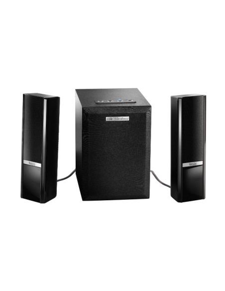 Hercules 2.1 Gloss Bluetooth set di altoparlanti Universale Nero 2.1 canali 5 W