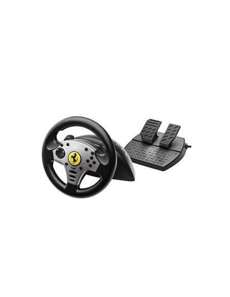 Thrustmaster Ferrari Challenge Racing Wheel (PC PS3) Nero, Argento Game port Sterzo + Pedali Digitale PC, Playstation 3