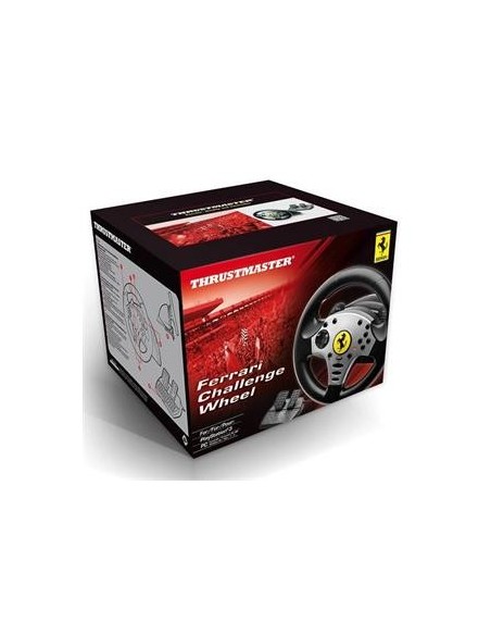 Thrustmaster Ferrari Challenge Racing Wheel (PC PS3) Nero, Argento Game port Sterzo + Pedali Digitale PC, Playstation 3