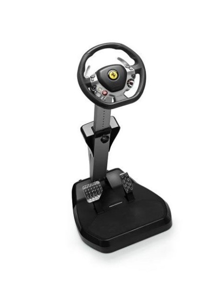 Thrustmaster Ferrari Vibration GT Cockpit 458 Italia Edition Nero USB 2.0 Sterzo + Pedali PC, Xbox