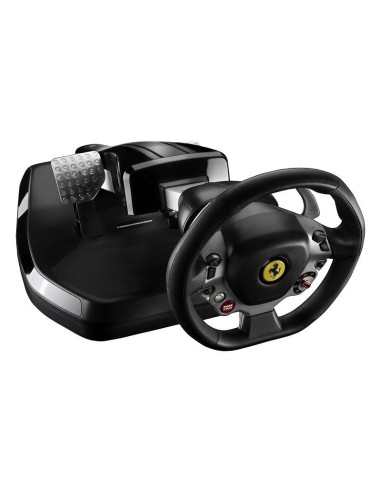 Thrustmaster Ferrari Vibration GT Cockpit 458 Italia Edition Nero USB 2.0 Sterzo + Pedali PC, Xbox