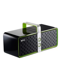 Hercules BT03 Altoparlante portatile stereo Nero, Verde 12 W