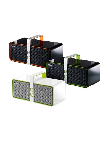 Hercules BT03 Altoparlante portatile stereo Nero, Verde 12 W