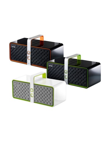 Hercules BT03 Altoparlante portatile stereo Verde, Bianco 12 W