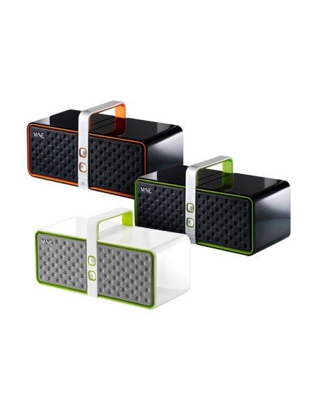 Hercules BT03 Altoparlante portatile stereo Verde, Bianco 12 W