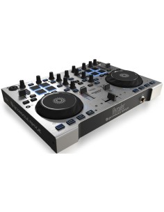 Hercules DJConsole RMX 2 4 canali Nero, Argento