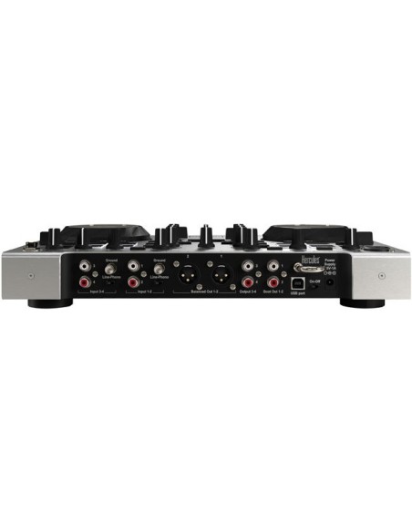 Hercules DJConsole RMX 2 4 canali Nero, Argento