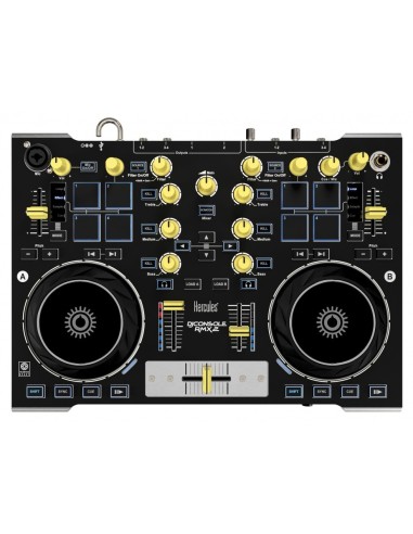 Hercules DJConsole RMX2 Premium TR Alluminio, Grigio