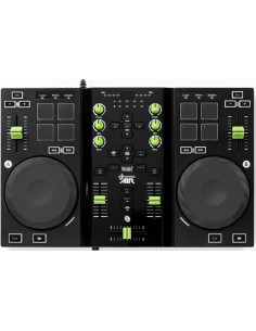 Hercules 4780741 mixer audio Nero, Verde 2