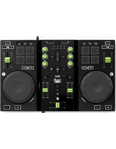 Hercules 4780741 mixer audio Nero, Verde