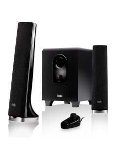 Hercules XPS 2.1 40 Slim set di altoparlanti 32 W Nero 2.1 canali 8 W