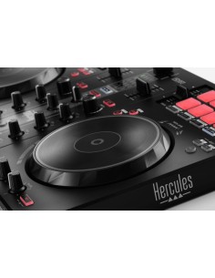 Hercules INPULSE 300 MK2 Mixer per vinile Nero, Rosso 2