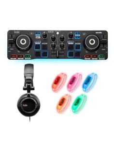 Hercules DJ Party Set Mixer con controllo DVS (Digital Vinyl System) Nero 2