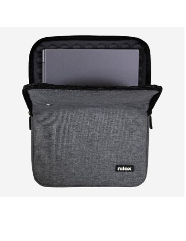 Nilox NXSL13GY borsa per laptop 33,8 cm (13.3") Custodia a tasca Grigio