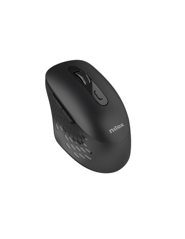 Nilox RATON DUAL WIRELESS 1600 DPI NEGRO mouse Ufficio Bluetooth + USB Type-A Ottico