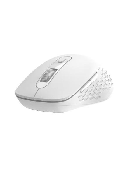 Nilox RATON DUAL WIRELESS 1600 DPI BLANCO mouse Ufficio Bluetooth + USB Type-A Ottico