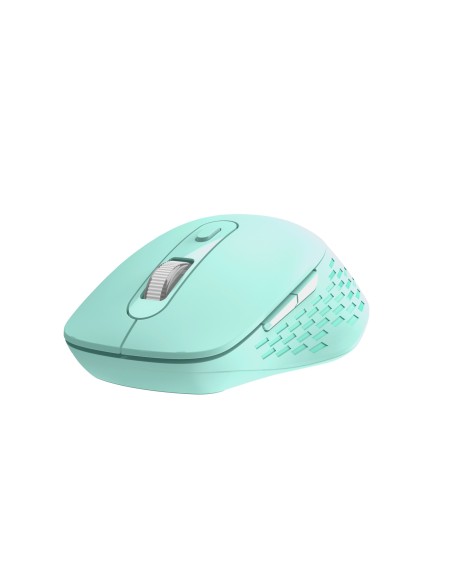 Nilox RATON DUAL WIRELESS 1600 DPI VERDE mouse Ufficio Bluetooth + USB Type-A Ottico