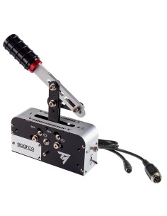 Thrustmaster TSS Handbrake Sparco Mod Nero, Acciaio inox Freno a mano Analogico PC, PlayStation 4, Xbox One 2