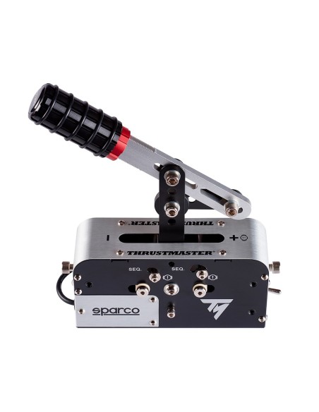 Thrustmaster TSS Handbrake Sparco Mod Nero, Acciaio inox Freno a mano Analogico PC, PlayStation 4, Xbox One