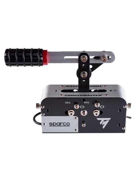 Thrustmaster TSS Handbrake Sparco Mod Nero, Acciaio inox Freno a mano Analogico PC, PlayStation 4, Xbox One
