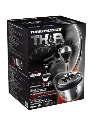 Thrustmaster 4060059 periferica di gioco Nero, Metallico USB Analogico PC, PlayStation 4, PlayStation 5, Playstation 3, Xbox
