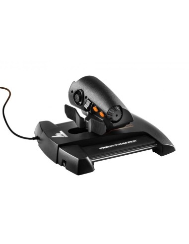 Thrustmaster TWCS Throttle Nero, Arancione USB Controllo del movimento Analogico Digitale MAC, PC