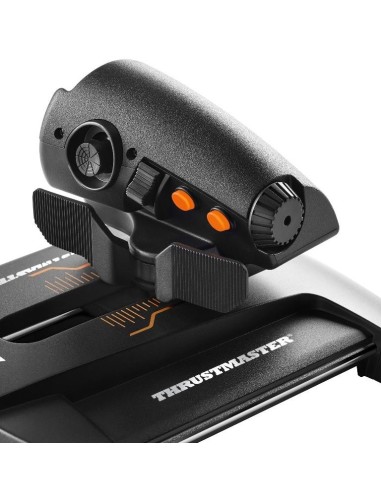 Thrustmaster TWCS Throttle Nero, Arancione USB Controllo del movimento Analogico Digitale MAC, PC