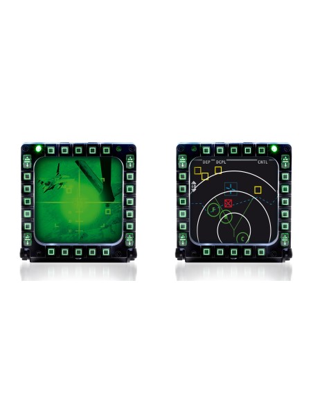 Thrustmaster MFD Cougar Pack Nero Joystick PC