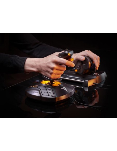 Thrustmaster T-16000M FCS Flight Pack Nero USB Joystick Analogico Digitale MAC, PC