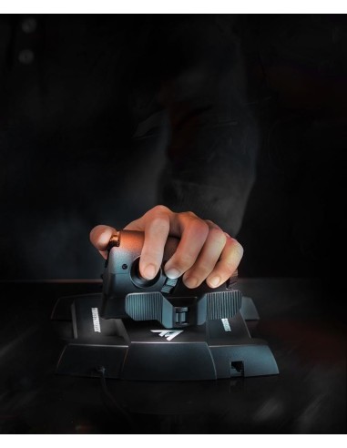 Thrustmaster T-16000M FCS Flight Pack Nero USB Joystick Analogico Digitale MAC, PC