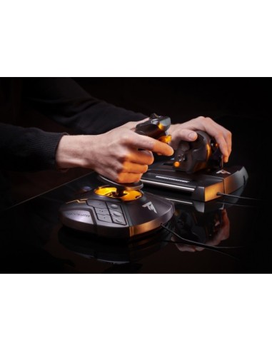 Thrustmaster T-16000M FCS Hotas Nero, Arancione USB Joystick Analogico Digitale PC