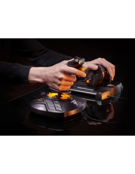 Thrustmaster T-16000M FCS Hotas Nero, Arancione USB Joystick Analogico Digitale PC