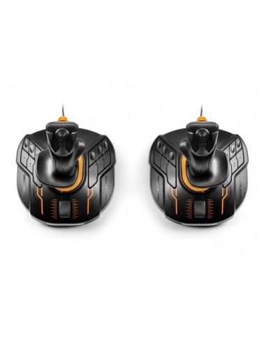 Thrustmaster T.16000M FCS SPACE SIM DUO Nero, Arancione USB Joystick Analogico Digitale PC