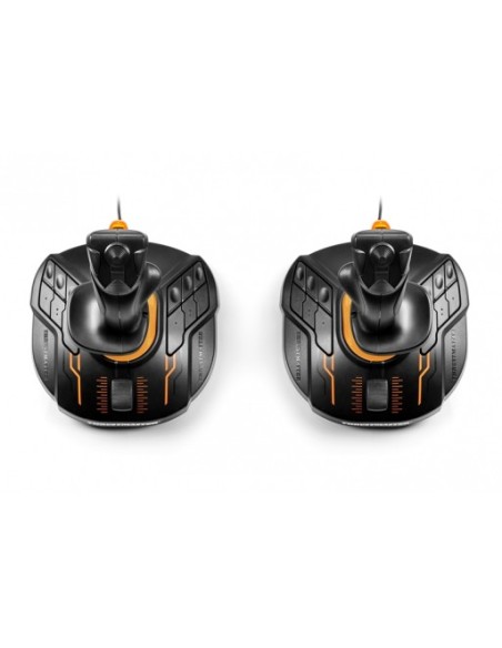 Thrustmaster T.16000M FCS SPACE SIM DUO Nero, Arancione USB Joystick Analogico Digitale PC