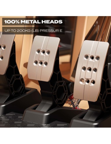 Thrustmaster T3PM Nero Pedali PC, PlayStation 4, PlayStation 5, Xbox One, Xbox Series S, Xbox Series X