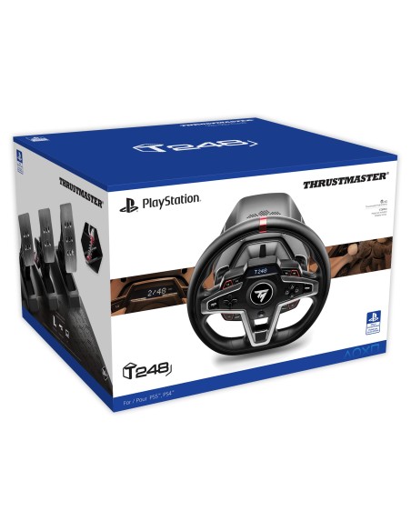 Thrustmaster T248 Nero Sterzo + Pedali PC, PlayStation 4, PlayStation 5