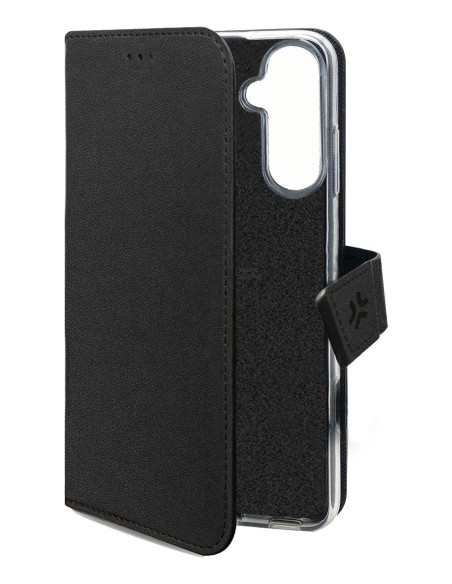 Celly WALLY custodia per cellulare 17 cm (6.7") Custodia a borsellino Nero