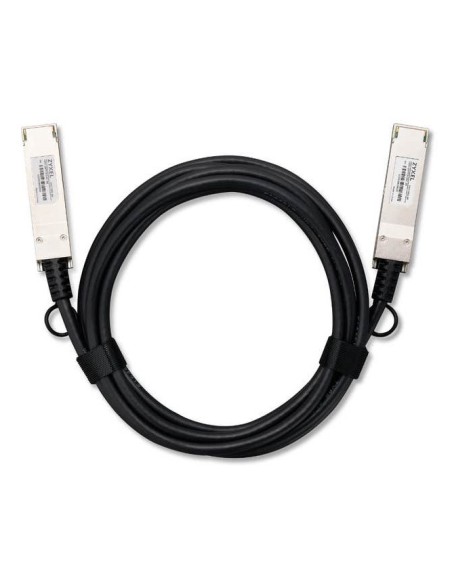 Zyxel DAC100G-3M-ZZ0101F cavo InfiniBand e in fibra ottica QSFP28 DAC Nero