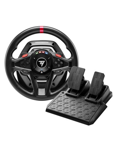 Thrustmaster T128 Nero USB Sterzo + Pedali Analogico PC, PlayStation 4, PlayStation 5